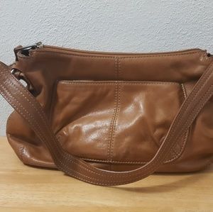 Tignanello Soft Leather Camel Brown Purse